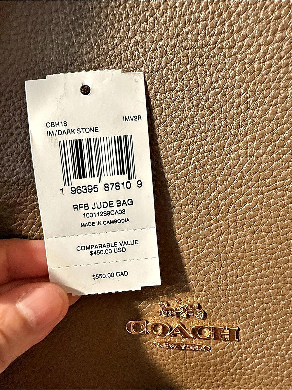 Coach Jude Duffle Bag Shoulder Bag in Brown - Picture 4 of 10